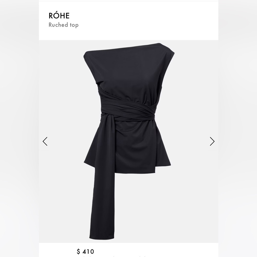 Róhe Ruched Top